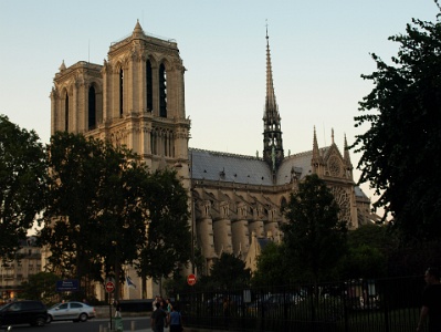 Looking at the Northern Side of Notre Dame.JPG